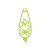 icon of a macrame plant hanger